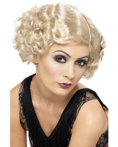 1920's Flirty Flapper Wig - Blonde (SM42003)