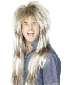 1980's Mega Mullet Wig - Blonde and Brown (SM42030)