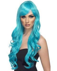 Long Aqua Desire Wig (SM42102)