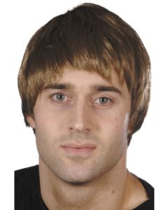 Short Brown Guy Wig (SM42177)