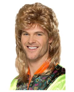 Mullet Wig - Blonde and Brown (SM42196)