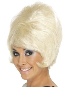 60's Beehive Wig - Blonde (SM42273)