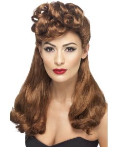 1940's Vintage Wig - Auburn (SM42459)