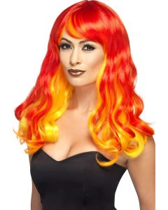 Ombre Devil Flame Wig (SM44258)