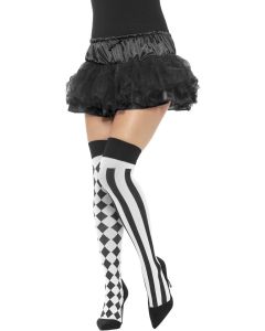 Harlequin Thigh High Stockings / Tights (SM45025)