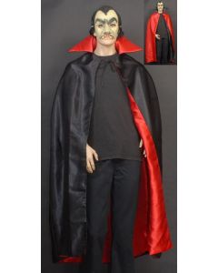 Vampire Cape - Reverse Black Cape / Red Cape -Adult Costume (SP12006)