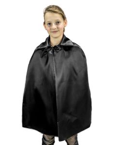 Vampire Cape - Black with Collar - Child Costume (SP13010BLK)