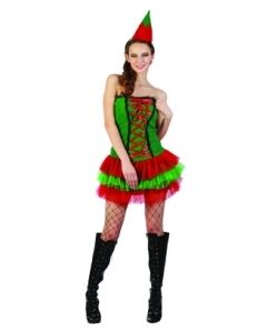 Cute Christmas Elf - Adult Costume - (SS5705)