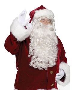 Realistic Santa Wig & Beard Set (SS7528)