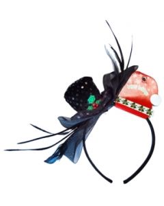 Christmas Fascinator Hband - Snowman (SS9917)