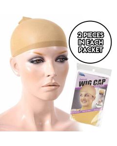 Wig Cap - Beige - Pk 2 (WC92045)