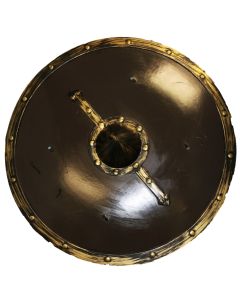 Warrior Shield  - Black/Gold (WE4981)