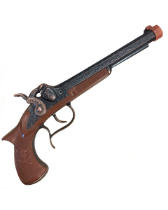 Pirate Pistol - Brown - Diecast 8 Shot Cap Gun (WE8694)