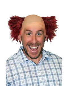 Creepy I.T Clown Wig With  Latex forehead (WI50061)