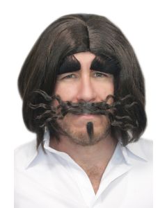 Deluxe Charater Wig & Facial Hair (WI5031)