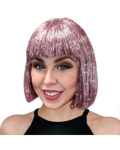 Sparkle Nation Wig - Pink (WI7417P)