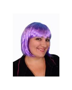 Bob Party Wig - Purple (Bob Wig) (WIGBOBSP)