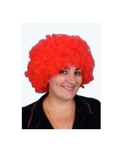 Clown Wig Red - Curly Afro (WIGCCAR)