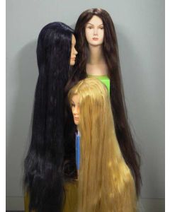 Extra Long Wig - Brown Wig (Mary) (WIGEL-BRO)