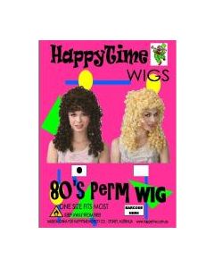 80's Perm Wig - Brown (WIGPERMBR)