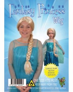 Princess Freese (Princess Frozen Style) - Blond Plait Wig (- Barcode Share Error) (WIGPFP)