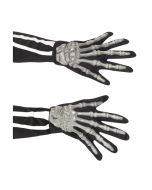 Skeleton Gloves Adult Black (SM22149)