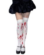 Blood Splattered - Thigh High Stockings (LE3234)