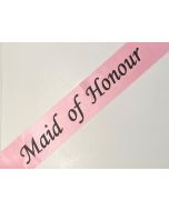 Sash - Maid Of Honour - Pink (CB0822)