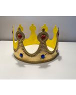 King Crown Gold - 8 Peaks Soft Material - Adult - 61 cm Long (CB1065) (CB1065)
