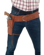 Single Hip Gun Holster With Belt (SM40305)