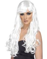 Long White Desire Wig (SM42112)