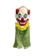 Giant Hanging Clown Head With  Lights and Sound (HW5506)