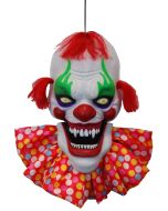 Creepy Talking Clown Head With Light Up Ey (HW9441)