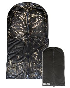 Costume Bag Black With Clear Front - Adult (CO5700A)