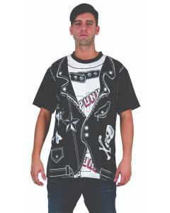 Punk Print T-Shirt - Adult (CO5722)
