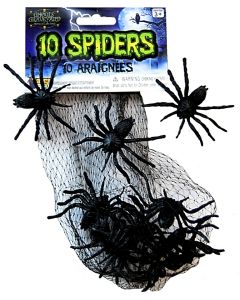 Mini Creepy Creatures (Pack of 10) - Spiders (CR5012SP)