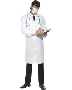 White Doctors Lab Coat - Adult Costume (SM22192)