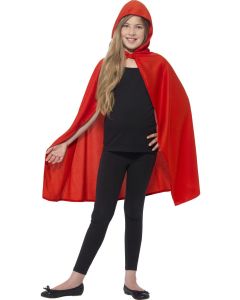 Red Ridding Hood Hooded Cape -Child Costume (SM44560)