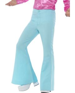 Flared Trousers - Mens Blue - Adult Costume (SM48193)